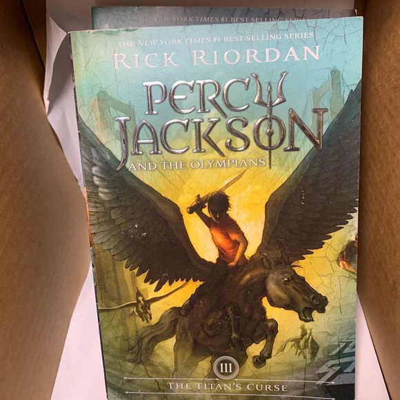 Percy Jackson Rick Riordan Books1-4 New set - Picture 5 of 9